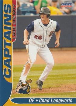2005 Choice Lake County Captains #12 Chad Longworth Front