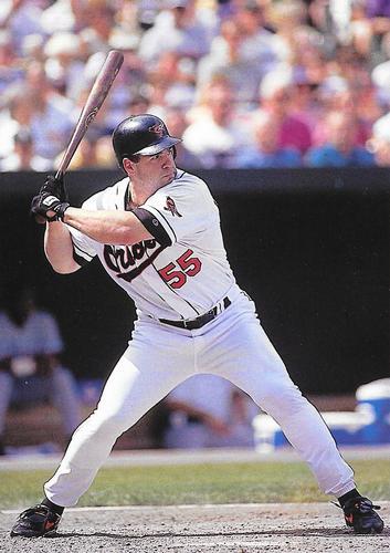 1997 Baltimore Orioles Photocards #NNO Pete Incaviglia Front