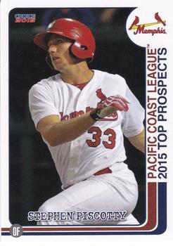 2015 Choice Pacific Coast League Top Prospects #14 Stephen Piscotty Front