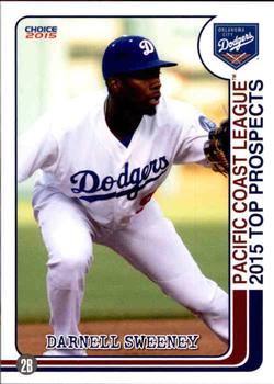 2015 Choice Pacific Coast League Top Prospects #22 Darnell Sweeney Front
