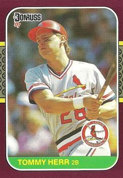 1987 Donruss Opening Day #61 Tommy Herr Front