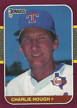 1987 Donruss Opening Day #178 Charlie Hough Front