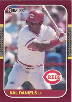1987 Donruss Opening Day #192 Kal Daniels Front