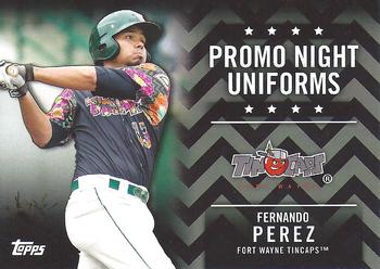 2015 Topps Pro Debut - Promo Night Uniforms #PN-FP Fernando Perez Front