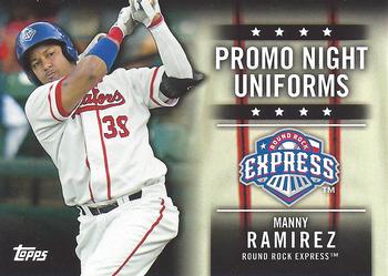 2015 Topps Pro Debut - Promo Night Uniforms #PN-MR Manny Ramirez Front