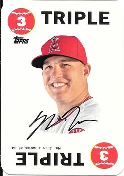 2015 Topps Archives - 1968 Topps Game #2 Mike Trout Front