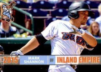 2015 Grandstand Inland Empire 66ers #NNO Mark Shannon Front