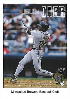 1997 Milwaukee Brewers Police #NNO Chuck Carr Front