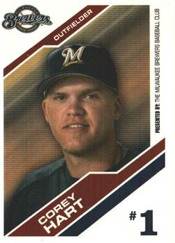 2006 Milwaukee Brewers Police #NNO Corey Hart Front