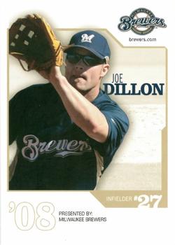 2008 Milwaukee Brewers Police #NNO Joe Dillon Front