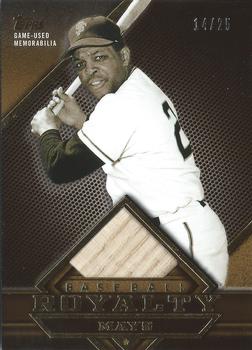2015 Topps - Baseball Royalty Relics #BRR-WM Willie Mays Front
