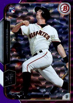 2015 Bowman - Purple Ice #142 Gary Brown Front