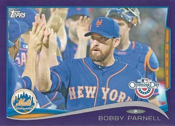 2014 Topps Opening Day - Purple #147 Bobby Parnell Front
