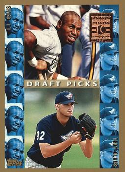 1998 Topps - Minted in Cooperstown #492 J.J. Davis / Troy Glaus Front