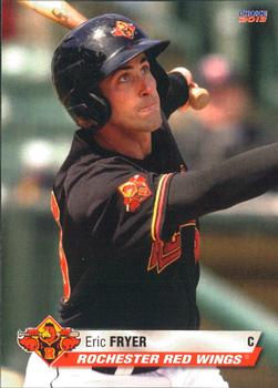 2013 Choice Rochester Red Wings #12 Eric Fryer Front