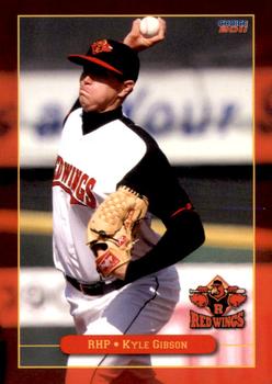 2011 Choice Rochester Red Wings #11 Kyle Gibson Front
