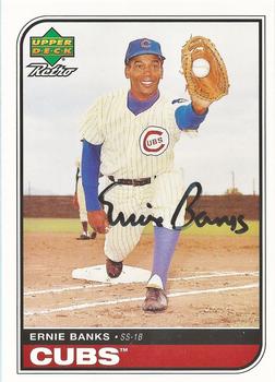 1998 Upper Deck Retro - Sign of the Times #EB Ernie Banks Front