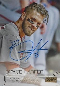 2015 Stadium Club - Autographs #SCA-BH Bryce Harper Front