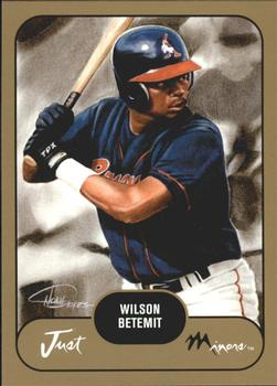 2002 Just Prospects - Gold #3 Wilson Betemit Front