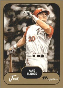 2002 Just Prospects - Gold #4 Hank Blalock Front