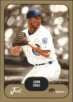 2002 Just Prospects - Gold #9 Juan Cruz Front