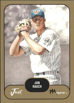 2002 Just Prospects - Gold #32 Jon Rauch Front