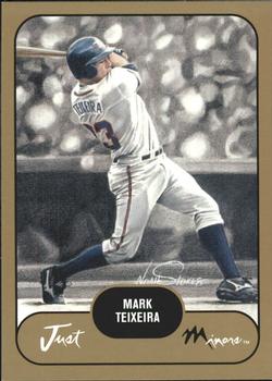 2002 Just Prospects - Gold #38 Mark Teixeira Front