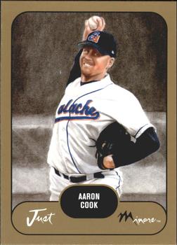 2002 Just Prospects - Gold #42 Aaron Cook Front
