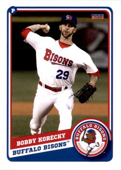 2014 Choice Buffalo Bisons #11 Bobby Korecky Front