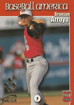 1999 Team Best Baseball America - Diamond Best Silver #7 Bronson Arroyo  Front