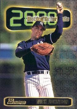 1999 Bowman - 2000 Rookie of the Year Favorites #ROY10 Nick Johnson  Front