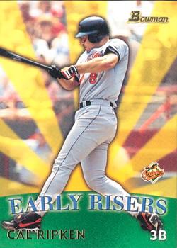 1999 Bowman - Early Risers #ER2 Cal Ripken Front