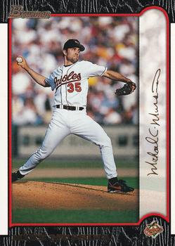 1999 Bowman - Gold #60 Mike Mussina  Front