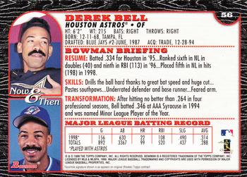 1999 Bowman - International #56 Derek Bell Back