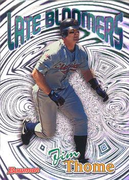 1999 Bowman - Late Bloomers #LB2 Jim Thome  Front