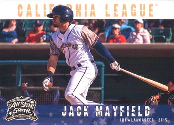 2015 Grandstand California League / Carolina League All-Star Game #NNO Jack Mayfield Front