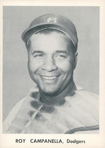 1956 Jay Publishing World Series Brooklyn Dodgers 5x7 Photos #NNO Roy Campanella Front