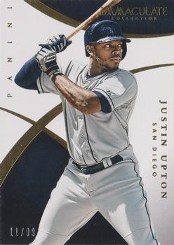 2015 Panini Immaculate Collection #75 Justin Upton Front