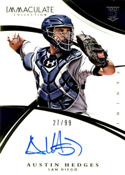 2015 Panini Immaculate Collection #152 Austin Hedges Front