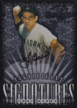 1998 Donruss Signature - Significant Signatures #NNO Yogi Berra Front