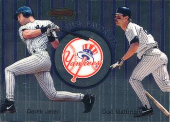 1999 Bowman's Best - Franchise Favorites #FR1C Derek Jeter / Don Mattingly Front