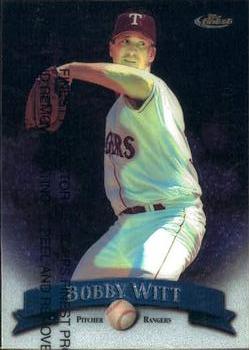 1998 Finest #32 Bobby Witt Front