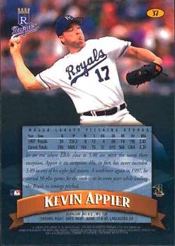 1998 Finest #37 Kevin Appier Back