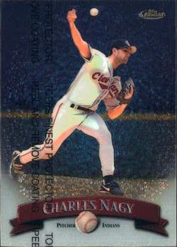 1998 Finest #77 Charles Nagy Front