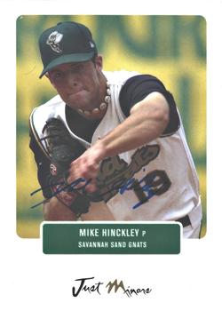 2004 Just Prospects - Autographs #40 Mike Hinckley Front