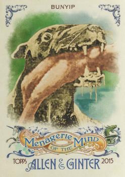 2015 Topps Allen & Ginter - Menagerie Of The Mind #MM-12 Bunyip Front