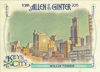 2015 Topps Allen & Ginter - Keys to the City #KTC-4 Willis Tower Front