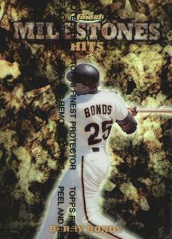 1999 Finest - Milestones #M6 Barry Bonds Front