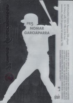1999 Finest - Peel and Reveal Stadium Stars #PR5 Nomar Garciaparra  Back