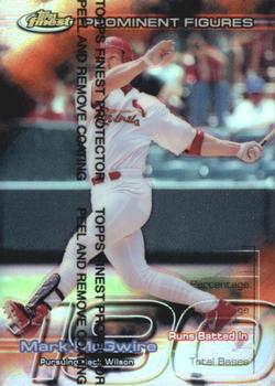 1999 Finest - Prominent Figures #PF33 Mark McGwire Front